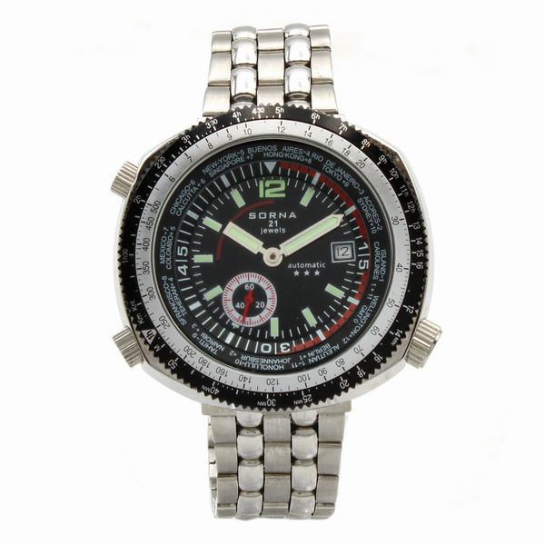 Sorna Rally Racing, orologio vintage da polso  - Asta Orologi da polso Web Only - Associazione Nazionale - Case d'Asta italiane