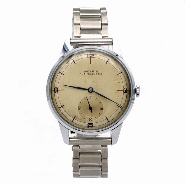 Moeris Antimagnetic, orologio vintage da polso  - Asta Orologi da polso Web Only - Associazione Nazionale - Case d'Asta italiane