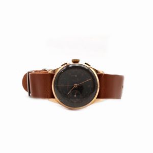 Cronograph Suisse, orologio cronografo bicompax vintage  da polso  - Asta Orologi da polso Web Only - Associazione Nazionale - Case d'Asta italiane