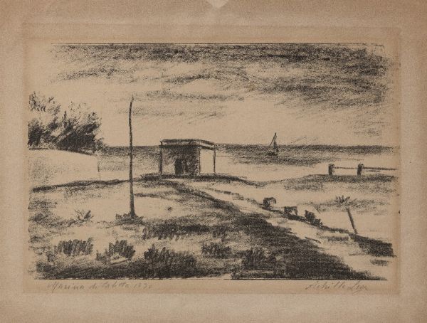 Marina di Caletta  - Asta Arte moderna, contemporanea e grafica  - Associazione Nazionale - Case d'Asta italiane