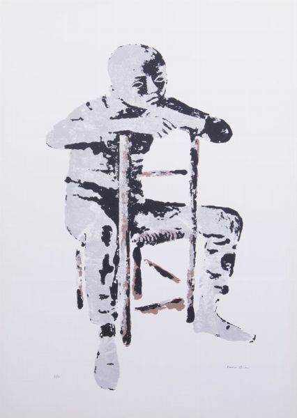 Ragazzo seduto  - Asta Arte moderna, contemporanea e grafica  - Associazione Nazionale - Case d'Asta italiane
