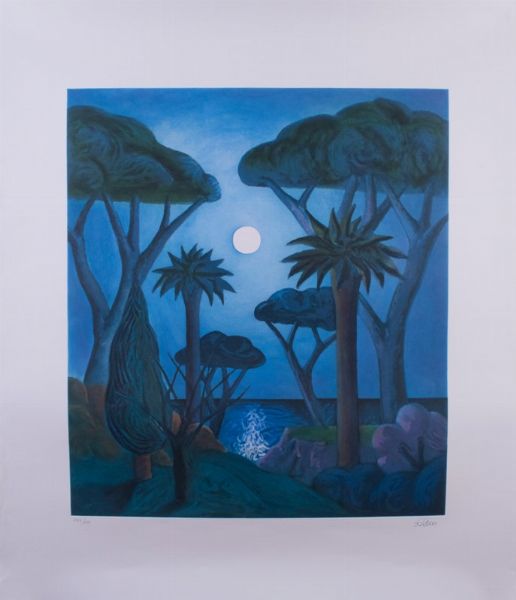 Notturno  - Asta Arte moderna, contemporanea e grafica  - Associazione Nazionale - Case d'Asta italiane