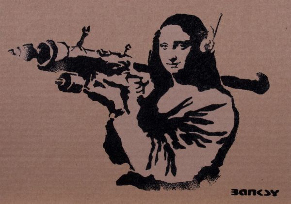 Mona Lisa Bazooka  - Asta Arte moderna, contemporanea e grafica  - Associazione Nazionale - Case d'Asta italiane