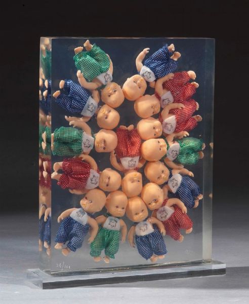 Bambole  - Asta Arte moderna, contemporanea e grafica  - Associazione Nazionale - Case d'Asta italiane