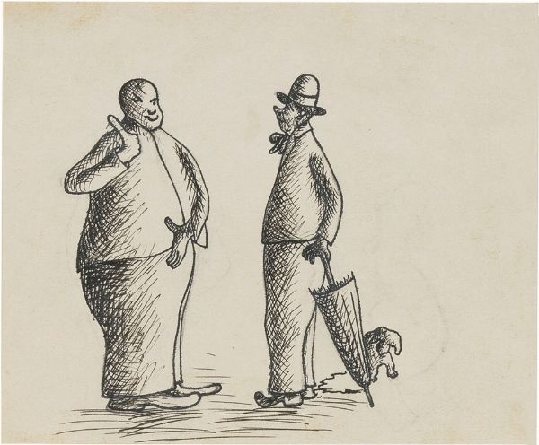 Tre disegni per Il Bargello  - Asta Arte moderna, contemporanea e grafica  - Associazione Nazionale - Case d'Asta italiane