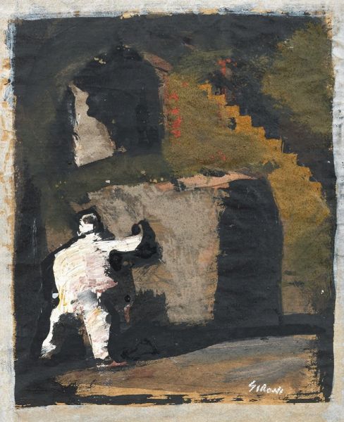 Figura e paesaggio  - Asta Arte moderna, contemporanea e grafica  - Associazione Nazionale - Case d'Asta italiane