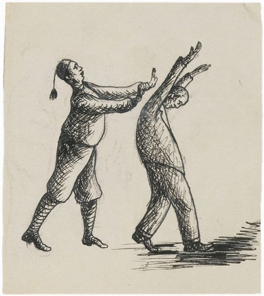 Quattro disegni per Il Bargello  - Asta Arte moderna, contemporanea e grafica  - Associazione Nazionale - Case d'Asta italiane