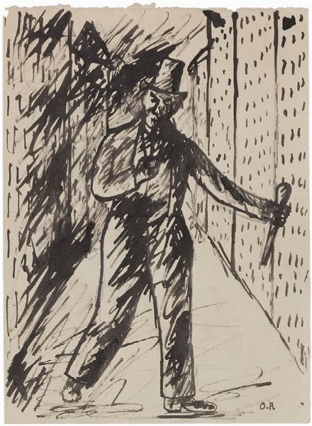 Sei disegni per Il Bargello  - Asta Arte moderna, contemporanea e grafica  - Associazione Nazionale - Case d'Asta italiane