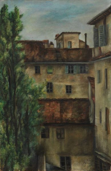 Il cortile  - Asta Arte moderna, contemporanea e grafica  - Associazione Nazionale - Case d'Asta italiane