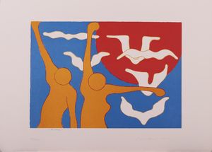 Litografie e scritti  - Asta Arte moderna, contemporanea e grafica  - Associazione Nazionale - Case d'Asta italiane