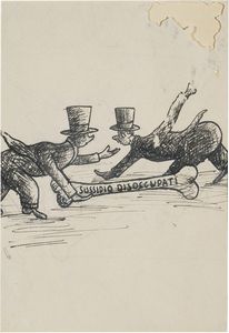 Tre disegni per Il Bargello  - Asta Arte moderna, contemporanea e grafica  - Associazione Nazionale - Case d'Asta italiane