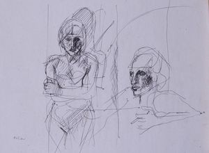 Tre disegni  - Asta Arte moderna, contemporanea e grafica  - Associazione Nazionale - Case d'Asta italiane