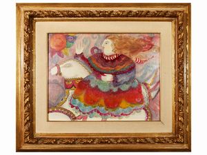 Simonetta Carpini - Donna a cavallo