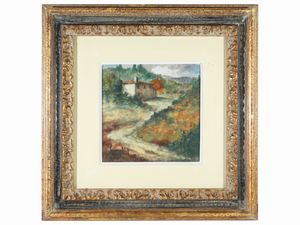 Gianfranco Frezzolini - Veduta di casolari