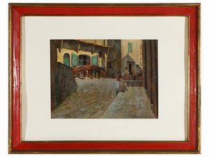 Gino Tommasi - Una via di Settignano Anni Trenta