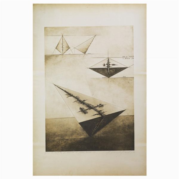 Pomodoro Arnaldo : ARNALDO POMODORO  - Asta Arte moderna e contemporanea  - Associazione Nazionale - Case d'Asta italiane