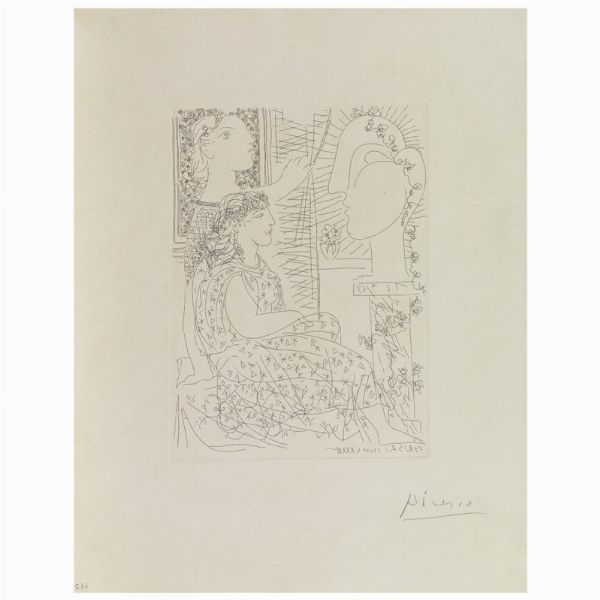 PICASSO PABLO : PABLO PICASSO  - Asta Arte moderna e contemporanea  - Associazione Nazionale - Case d'Asta italiane