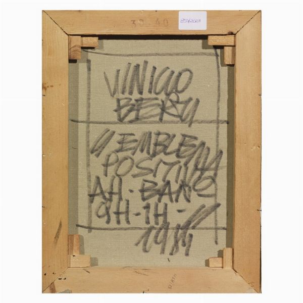 BERTI VINICIO : VINICIO BERTI  - Asta Arte moderna e contemporanea  - Associazione Nazionale - Case d'Asta italiane