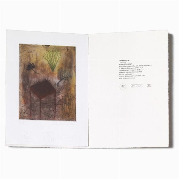 RACCOLTA DI OTTO INCISIONI  - Asta Arte moderna e contemporanea  - Associazione Nazionale - Case d'Asta italiane