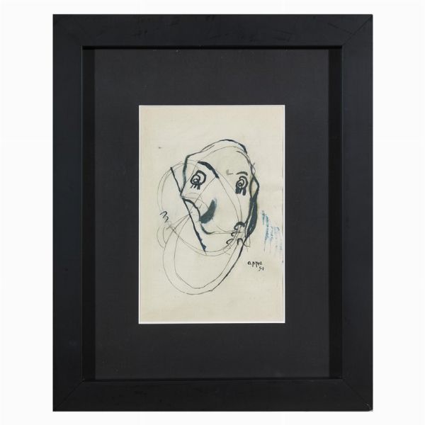 Appel Karel : KAREL APPEL  - Asta Arte moderna e contemporanea  - Associazione Nazionale - Case d'Asta italiane