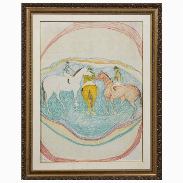 CESETTI GIUSEPPE : GIUSEPPE CESETTI  - Asta Arte moderna e contemporanea  - Associazione Nazionale - Case d'Asta italiane