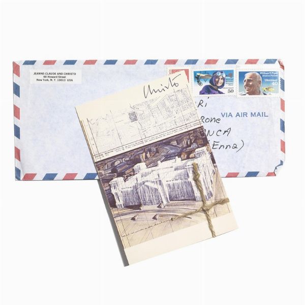 CHRISTO AND JEAN-CLAUDE  - Asta Arte moderna e contemporanea  - Associazione Nazionale - Case d'Asta italiane