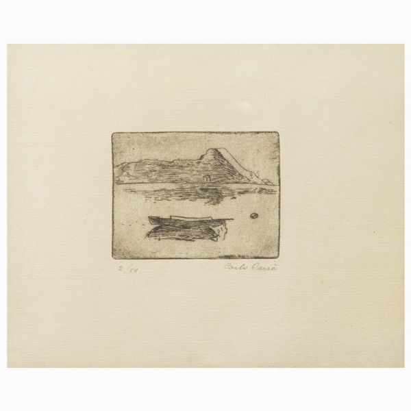 CARRA' CARLO : CARLO CARRA'  - Asta Arte moderna e contemporanea  - Associazione Nazionale - Case d'Asta italiane