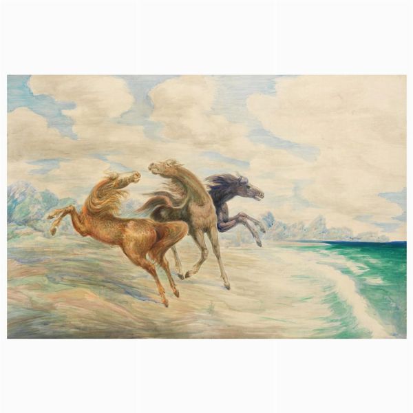 SASSU ALIGI : ALIGI SASSU  - Asta Arte moderna e contemporanea  - Associazione Nazionale - Case d'Asta italiane