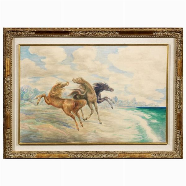 SASSU ALIGI : ALIGI SASSU  - Asta Arte moderna e contemporanea  - Associazione Nazionale - Case d'Asta italiane