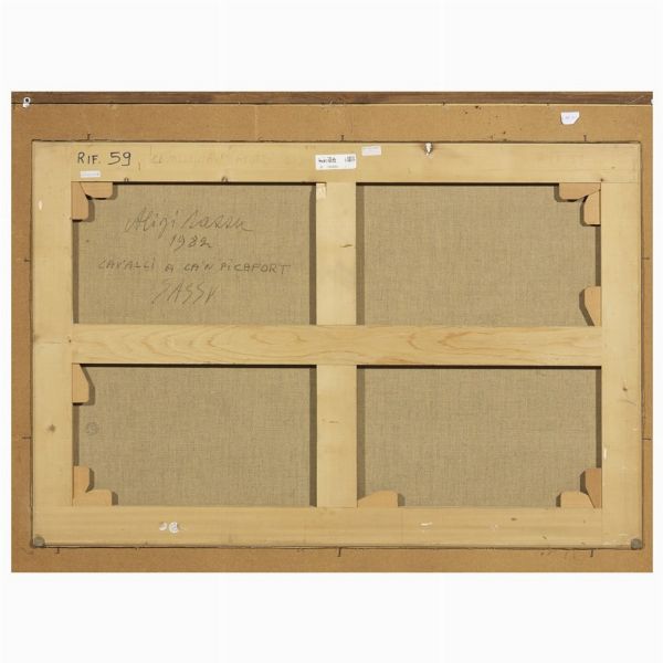 SASSU ALIGI : ALIGI SASSU  - Asta Arte moderna e contemporanea  - Associazione Nazionale - Case d'Asta italiane