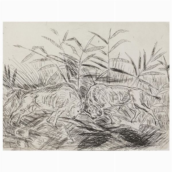 LIGABUE ANTONIO : ANTONIO LIGABUE  - Asta Arte moderna e contemporanea  - Associazione Nazionale - Case d'Asta italiane