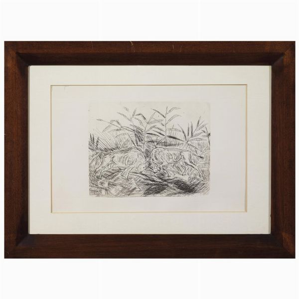 LIGABUE ANTONIO : ANTONIO LIGABUE  - Asta Arte moderna e contemporanea  - Associazione Nazionale - Case d'Asta italiane