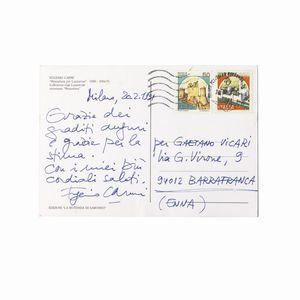 CARMI EUGENIO : EUGENIO CARMI  - Asta Arte moderna e contemporanea  - Associazione Nazionale - Case d'Asta italiane