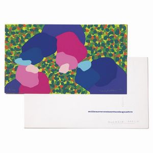 RACCOLTA DI TRE TECNICHE MISTE  - Asta Arte moderna e contemporanea  - Associazione Nazionale - Case d'Asta italiane