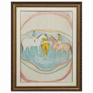 CESETTI GIUSEPPE : GIUSEPPE CESETTI  - Asta Arte moderna e contemporanea  - Associazione Nazionale - Case d'Asta italiane