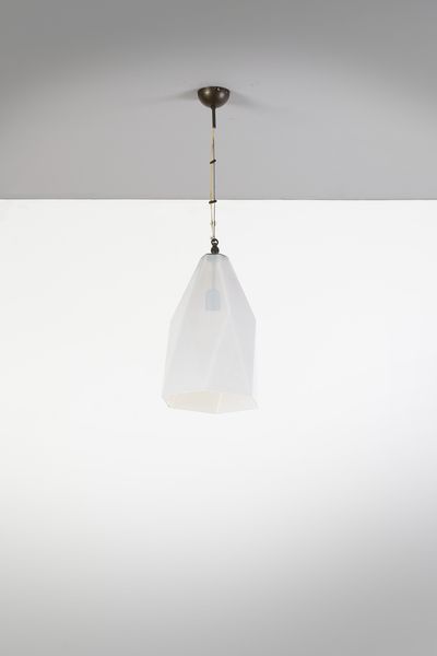 NASON CARLO (n. 1936) : Lampada da soffitto per Mazzega  - Asta Asta 397 | DESIGN E ARTI DECORATIVE DEL NOVECENTO Online - Associazione Nazionale - Case d'Asta italiane