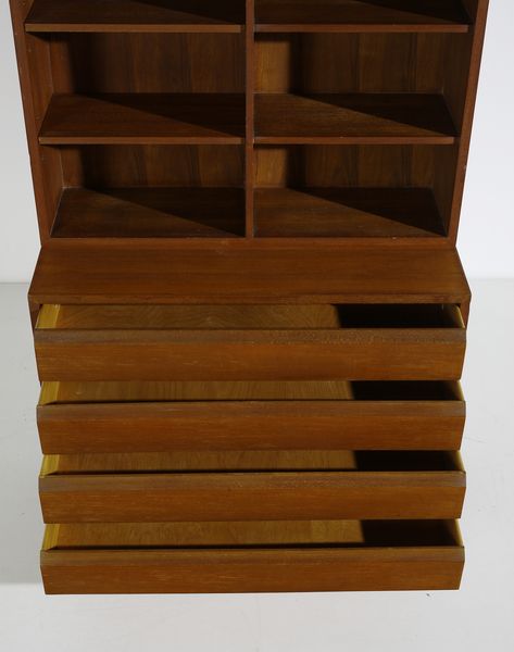 RINALDI GASTONE (1920 - 2006) : attribuito. Cassettiera  - Asta Asta 397 | DESIGN E ARTI DECORATIVE DEL NOVECENTO Online - Associazione Nazionale - Case d'Asta italiane