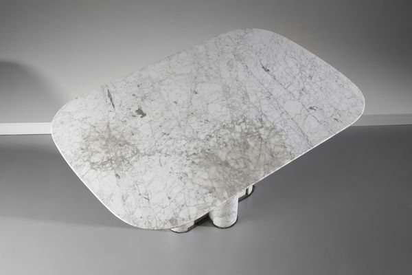 AULENTI GAE (1927 - 2012) : attribuito.Tavolo  - Asta Asta 397 | DESIGN E ARTI DECORATIVE DEL NOVECENTO Online - Associazione Nazionale - Case d'Asta italiane