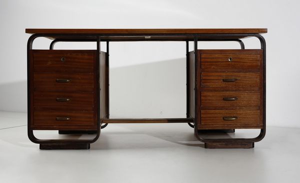 PAGANO POGATSHNING GIUSEPPE (1896 - 1945) : Scrivania per Maggioni  - Asta Asta 397 | DESIGN E ARTI DECORATIVE DEL NOVECENTO Online - Associazione Nazionale - Case d'Asta italiane