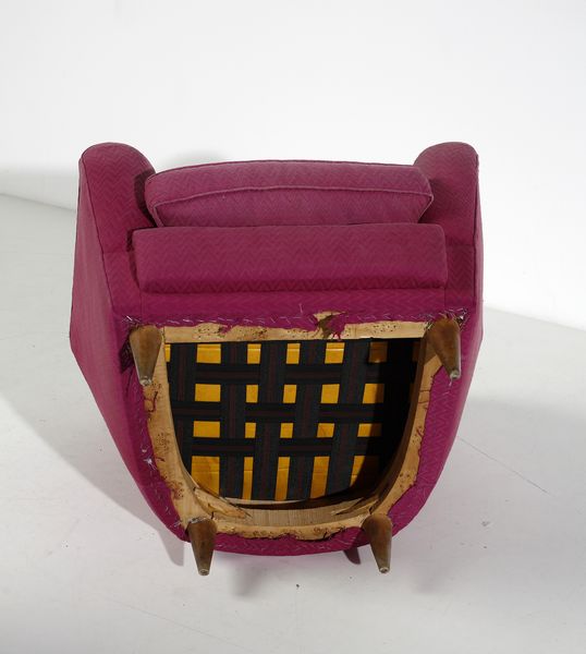 PARISI ICO (1916 - 1996) : Coppia di poltrone per Ariberto Colombo  - Asta Asta 397 | DESIGN E ARTI DECORATIVE DEL NOVECENTO Online - Associazione Nazionale - Case d'Asta italiane