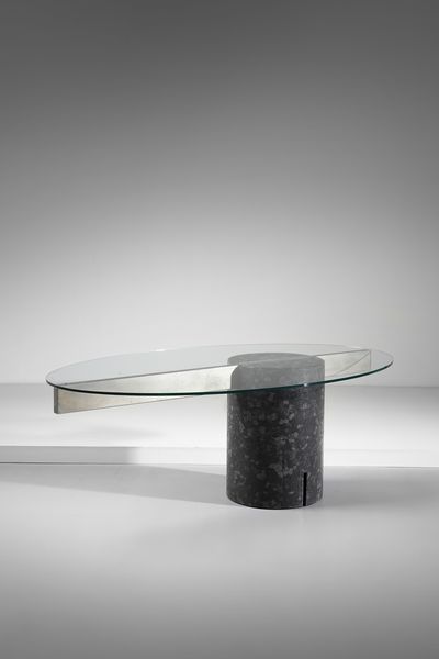 OFFREDI GIOVANNI (n. 1927) : Tavolo per Saporiti  - Asta Asta 397 | DESIGN E ARTI DECORATIVE DEL NOVECENTO Online - Associazione Nazionale - Case d'Asta italiane