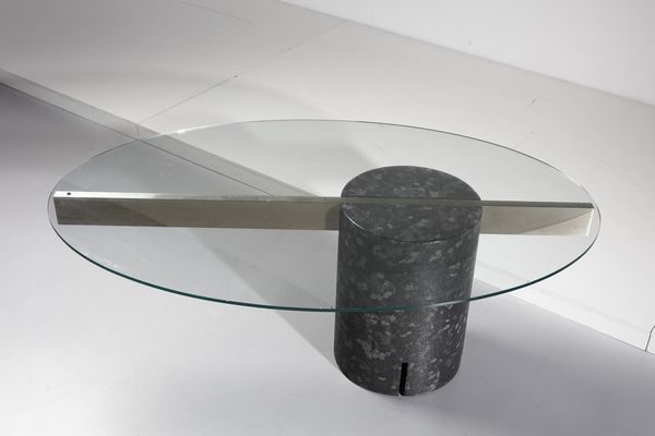 OFFREDI GIOVANNI (n. 1927) : Tavolo per Saporiti  - Asta Asta 397 | DESIGN E ARTI DECORATIVE DEL NOVECENTO Online - Associazione Nazionale - Case d'Asta italiane