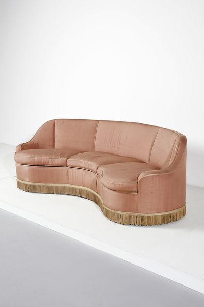 FEDE CHETI (1936 - 1975) : Divano per Casa & Giardino  - Asta Asta 397 | DESIGN E ARTI DECORATIVE DEL NOVECENTO Online - Associazione Nazionale - Case d'Asta italiane