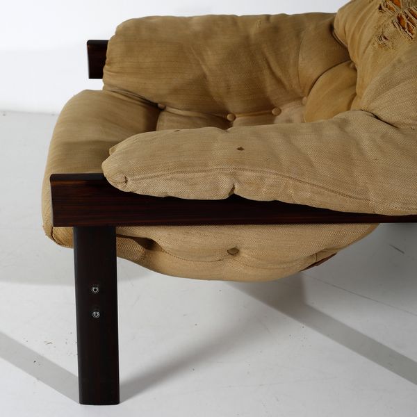 LAFER PERCIVAL (n. 1936) : Coppia di poltrone per Lafer MP  - Asta Asta 397 | DESIGN E ARTI DECORATIVE DEL NOVECENTO Online - Associazione Nazionale - Case d'Asta italiane