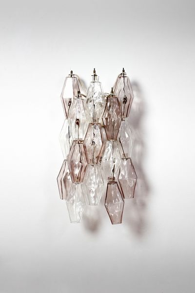 SCARPA CARLO (1906 - 1978) : Applique Poliedri per Venini  - Asta Asta 397 | DESIGN E ARTI DECORATIVE DEL NOVECENTO Online - Associazione Nazionale - Case d'Asta italiane