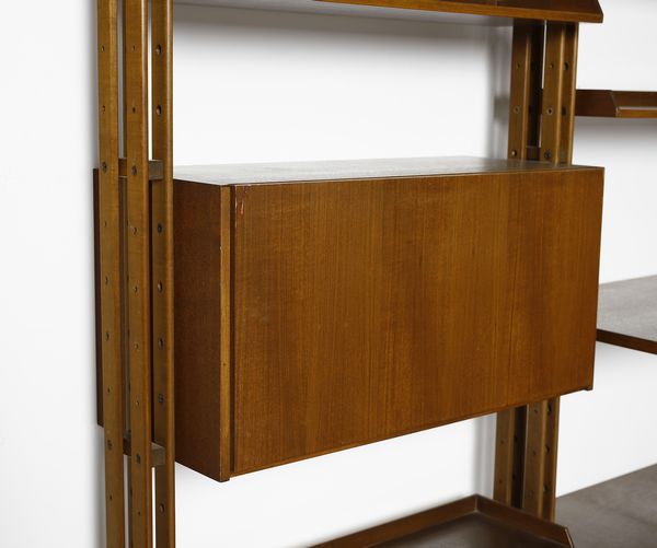 ALBINI FRANCO (1905 - 1977) : Libreria LB7  per Poggi  - Asta Asta 397 | DESIGN E ARTI DECORATIVE DEL NOVECENTO Online - Associazione Nazionale - Case d'Asta italiane