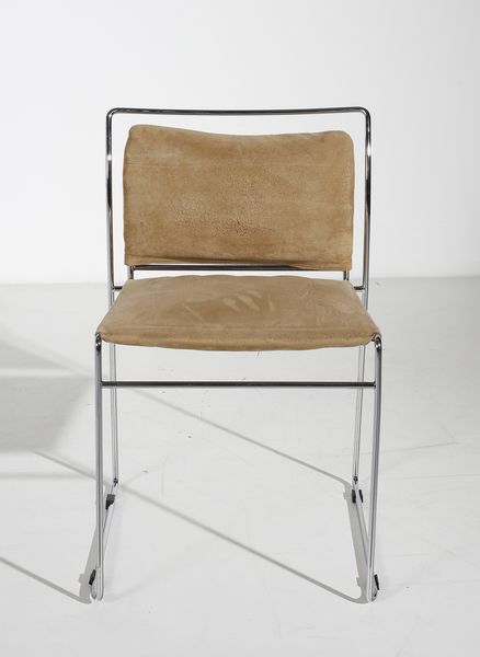 TAKAHAMA KAZUHIDE (n. 1930) : Sei sedie Tulu per Gavina  - Asta Asta 397 | DESIGN E ARTI DECORATIVE DEL NOVECENTO Online - Associazione Nazionale - Case d'Asta italiane