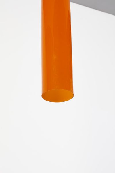 VETRERIA VISTOSI : Coppia di lampade a sospensione  - Asta Asta 397 | DESIGN E ARTI DECORATIVE DEL NOVECENTO Online - Associazione Nazionale - Case d'Asta italiane