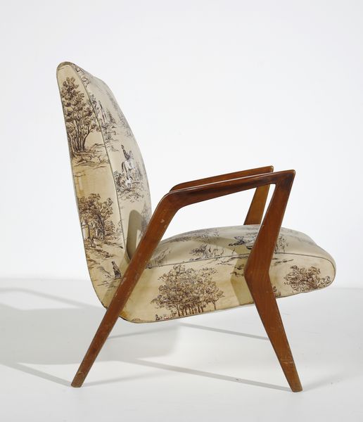 MANIFATTURA ITALIANA : Coppia di poltrone  - Asta Asta 397 | DESIGN E ARTI DECORATIVE DEL NOVECENTO Online - Associazione Nazionale - Case d'Asta italiane