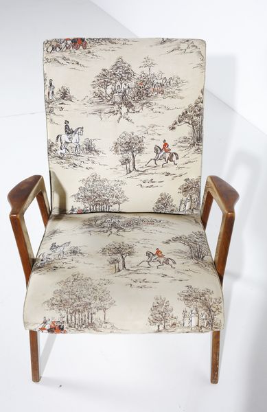 MANIFATTURA ITALIANA : Coppia di poltrone  - Asta Asta 397 | DESIGN E ARTI DECORATIVE DEL NOVECENTO Online - Associazione Nazionale - Case d'Asta italiane